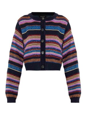 DSQUARED2: Strickpullover mit Rundhalsausschnitt - Rundhalspullover - Bunt