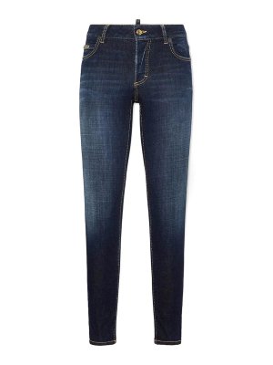 DSQUARED2: Skinny Jeans - Skinny Jeans - Blau