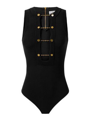 ELISABETTA FRANCHI: Tops und Tank Tops - Top - Schwarz