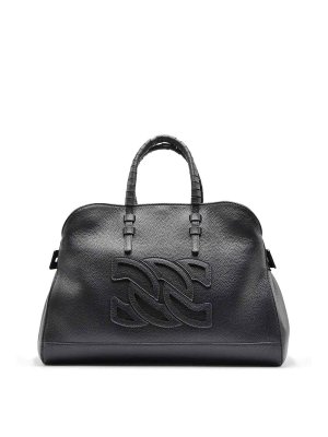 Casadei: Schultertaschen - Schultertasche - Schwarz