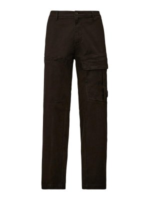 C.P. COMPANY: Pantalones casual - Pantalón Casual - Negro