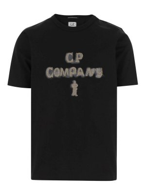 C.P. COMPANY: T-shirts - T-Shirt - Schwarz