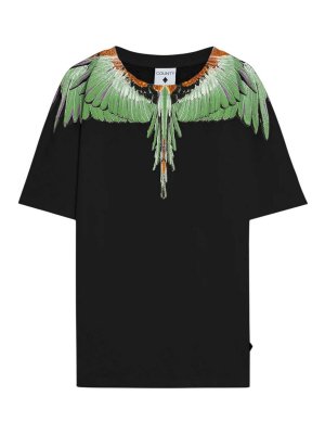 Marcelo Burlon County Of Milan: T-shirts - T-Shirt - Schwarz