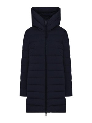 DUNO: Knielange Mäntel - Knielanger Mantel - Blau