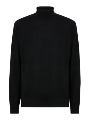 MC2 SAINT BARTH: Col roulé & Col polo - Pull Col Roulé - Noir
