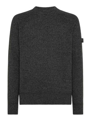 PEUTEREY: Pull col rond - Pull Col Rond - Noir