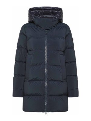 PEUTEREY: Knielange Mäntel - Knielanger Mantel - Blau