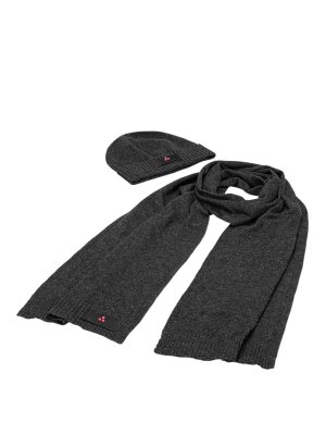 PEUTEREY: hats & caps - Cap and Scarf kit