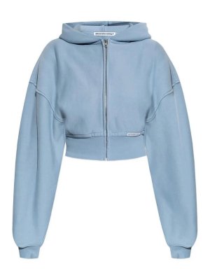 ALEXANDER WANG: Sudaderas y suéteres - Sudadera - Azul
