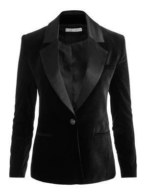 ALICE+OLIVIA: blazers - Silas Velvet Jacket