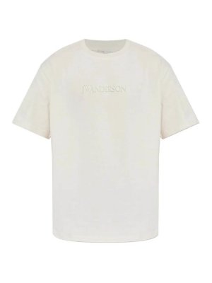 J.W. ANDERSON: Suéteres con cuello pico - Suéter Cuello Redondo - Blanco