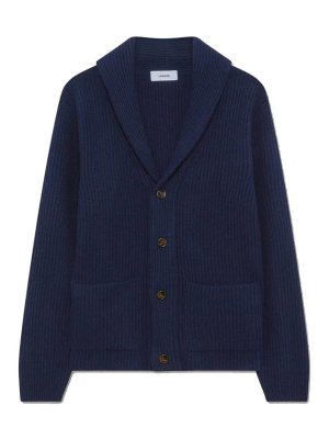 LARDINI: cardigans - Shawl collar cardigan