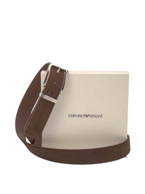 EMPORIO ARMANI: Gürtel - Gürtel - Braun