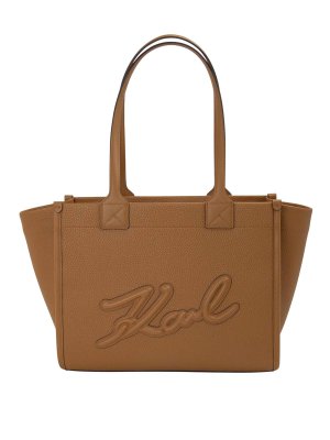 KARL LAGERFELD: Sacs à main - Sac Cabas - Beige