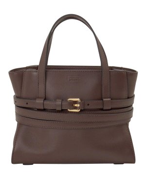 MOSCHINO: Schultertaschen - Schultertasche - Braun