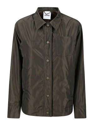 ASPESI: Casualjacken - Casualjacke - Dunkelgrün