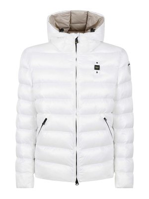 BLAUER: Abrigos semilargos - Abrigo Midi - Blanco