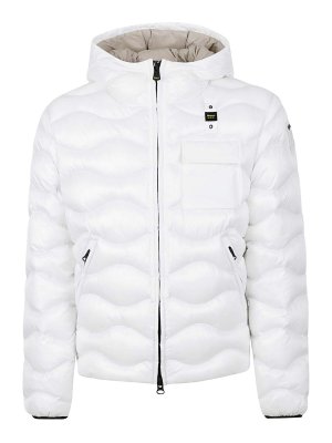 BLAUER: Abrigos semilargos - Abrigo Midi - Blanco