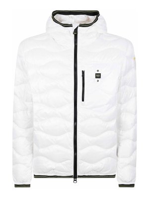 BLAUER: Abrigos semilargos - Abrigo Midi - Blanco