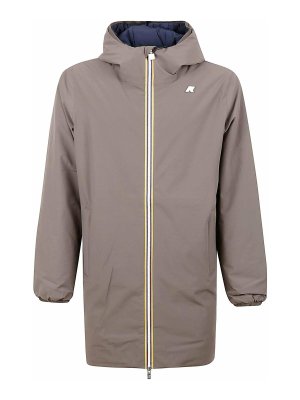 K-WAY: Abrigos semilargos - Abrigo Midi - Azul