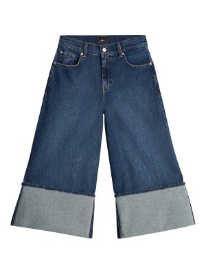 7 FOR ALL MANKIND: straight leg jeans - Jeans