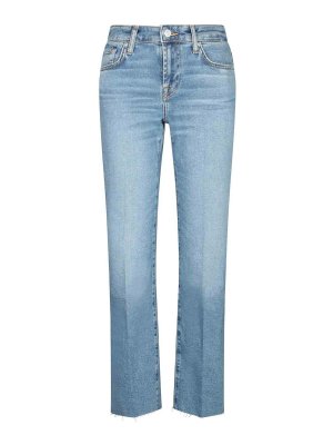 7 FOR ALL MANKIND: straight leg jeans - Jeans
