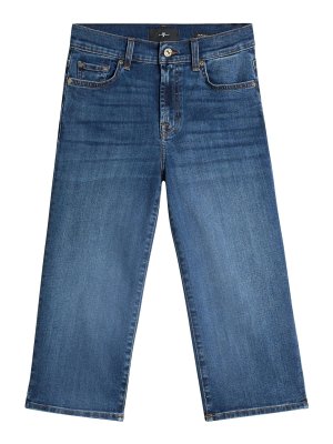 7 FOR ALL MANKIND: straight leg jeans - Jeans