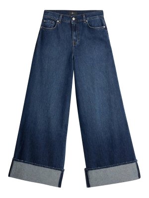 7 FOR ALL MANKIND: straight leg jeans - Jeans