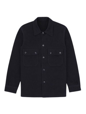 FORTELA: shirts - Mix Wool Overshirt