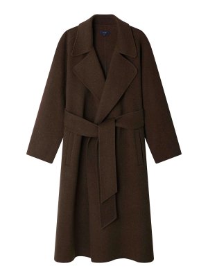 SOEUR: Abrigos semilargos - Abrigo Midi - Marrón