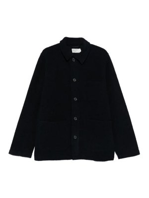 Universal Works: Vestes de costume - Blazer - Bleu Foncé