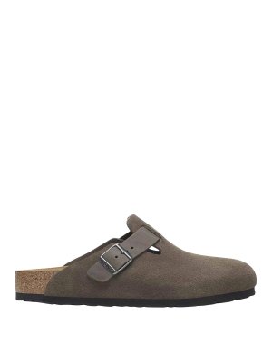 BIRKENSTOCK: Zapatos chinelas - Chinelas - Gris