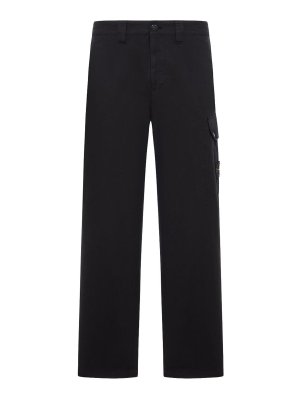 STONE ISLAND: casual trousers - Trousers Black