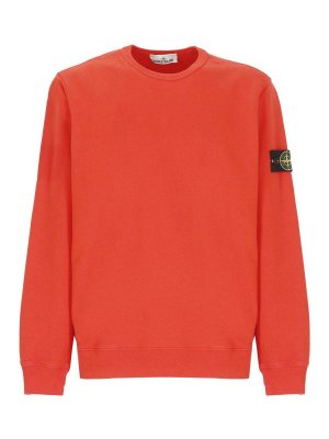 STONE ISLAND: クルーネック - クルーネック - 赤