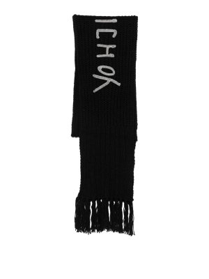 Y-3: scarves - Scarf Black