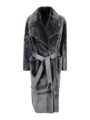 DESA 1972: Fur & Shearling Coats - Reversible Shearling Robe Coat