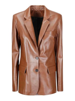 DESA 1972: Chaquetas de cuero - Chaqueta De Cuero - Marrón