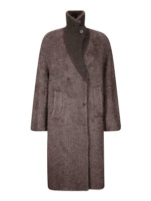 BOBOUTIC: Fur & Shearling Coats - Double Breast Fur Coat