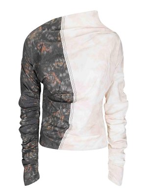 GANNI: Tops y camisetas sin mangas - Top - Blanco