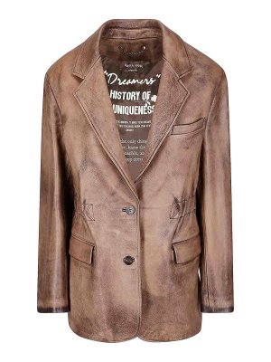 GOLDEN GOOSE: Blazer - Blazer - Gris