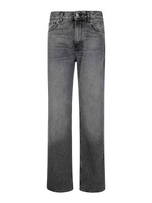 HAIKURE: jeans dritti, a sigaretta - Corea Flanella Grigio