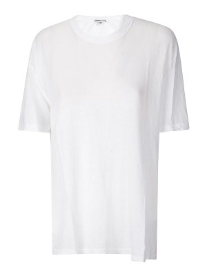 JAMES PERSE: t-shirts - Crepe Jersey Oversized S/S Crew