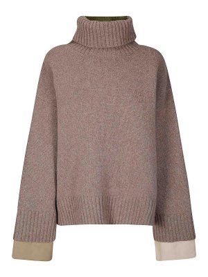 JEJIA: Rollkragenpullover  und Polo-Ausschnitt - Rollkragenpullover - Braun