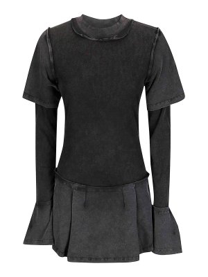 KNWLS: Robes courtes - Robe Courte - Noir