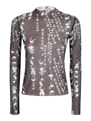 KNWLS: Tops & Tank tops - Thin Jersey Top With Sport Finishings