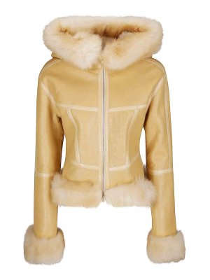 KNWLS: blazers - Hooded Shearling Jacket