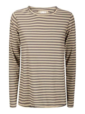 LABO.ART: maglia collo rotondo - Maglione Jeppe - A Righe Uniformi