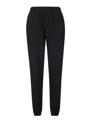 LISA YANG: カジュアルトラウザー - カジュアルパンツ - 黒