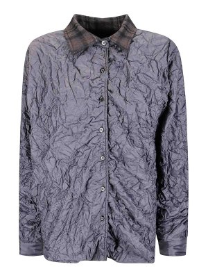 Maison Margiela: shirts - Poly Quilted Shirt