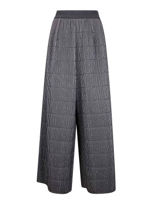 MARIA CALDERARA: カジュアルトラウザー - カジュアルパンツ - 黒